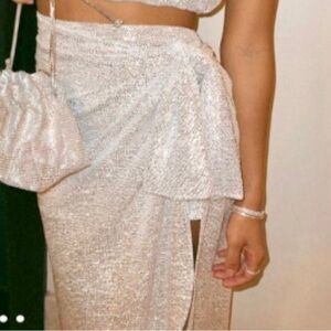 SHOW ME YOUR MUMU Hemline Exclusive Wrap Me Up
Skirt Size large